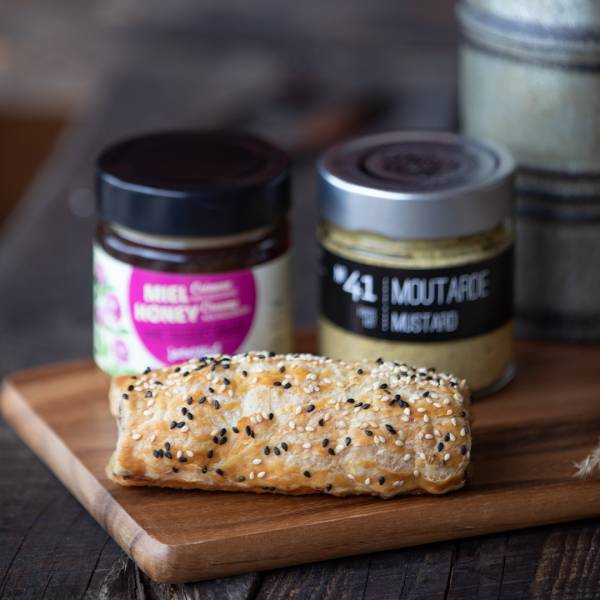 Feuilleté saucisse moutarde et miel – Image 2