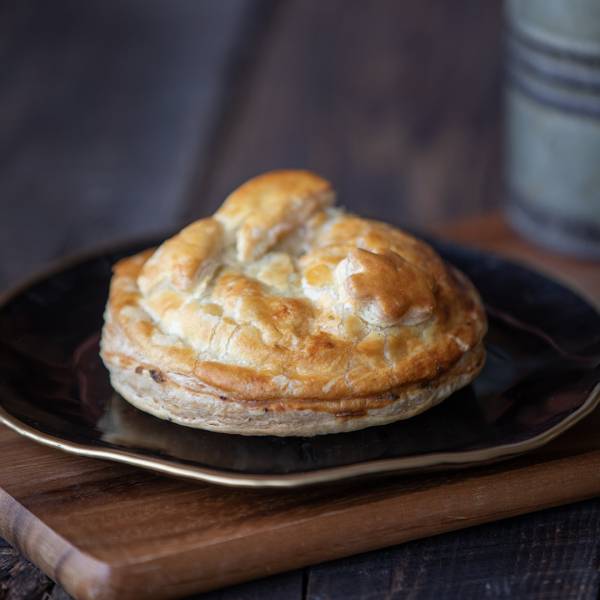 Feuilleté saumon épinards citron
