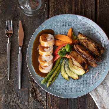 Poulet farci