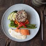 Saumon sauce citron