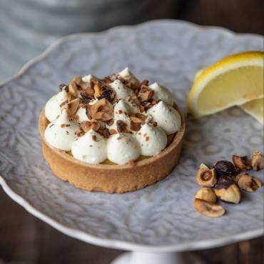 Tartelette citron-praliné